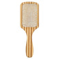 Antistatic Makeup Comb with Bamboo Massage Brush