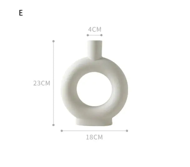 Nordic decoration ceramic vase