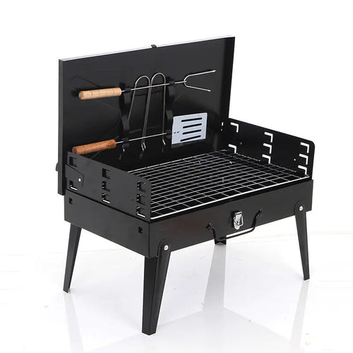 Portable Suitcase Barbecue Stove